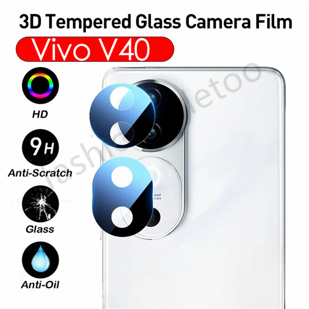 3dกล้องเลนส์ป้องกันฟิล์มสําหรับvivo V40 pro V40pro V 40 VivoV40 pro VivoV40pro V2348 กระจกนิรภัยคลุม