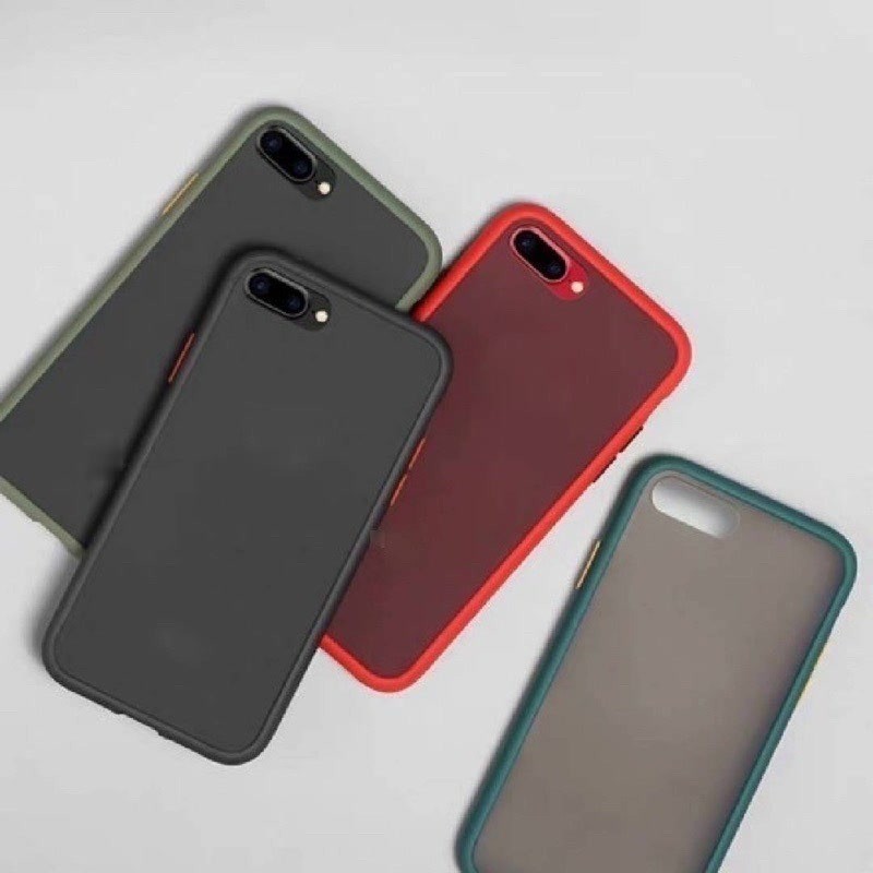 เคสกันกระแทกขอบสี สำหรับ iPhone 17e 16e SE 3 2022 SE 2020 7plus​ 8plus/7/8 /6/6s 6/6s​plus​