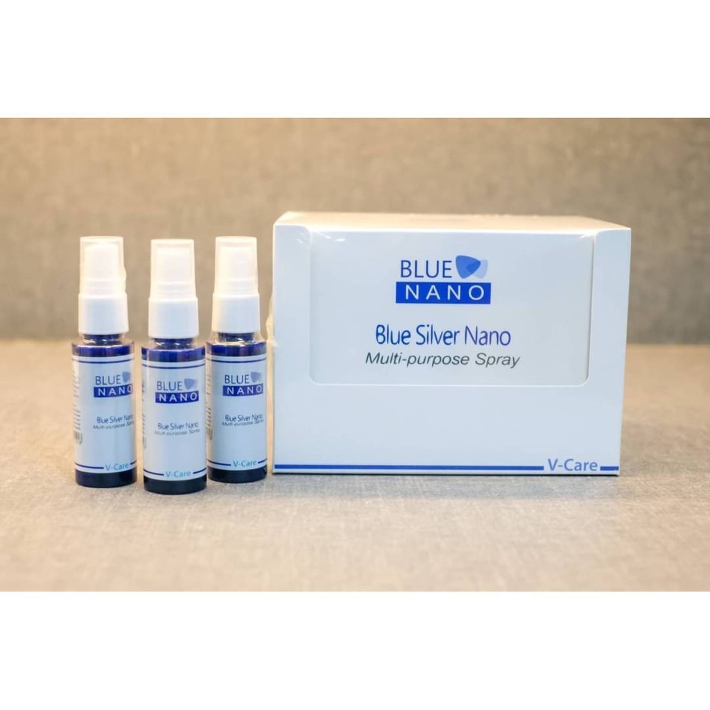 ขจัดคราบ Nano Spray (Blue Nano) สเปรย์นาโน กำจัดแบคทีเรีย 25ml. (สำหรับสัตว์เลี้ยง)