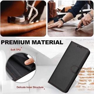 เคส กระเป๋าหนัง ตั้งได้ สำหรับ Realme C85 C75X C71 15X C30 C75 C33 C35 C55 C53 C51 C63 C67 C65 C61 Note50 Note60 Note70