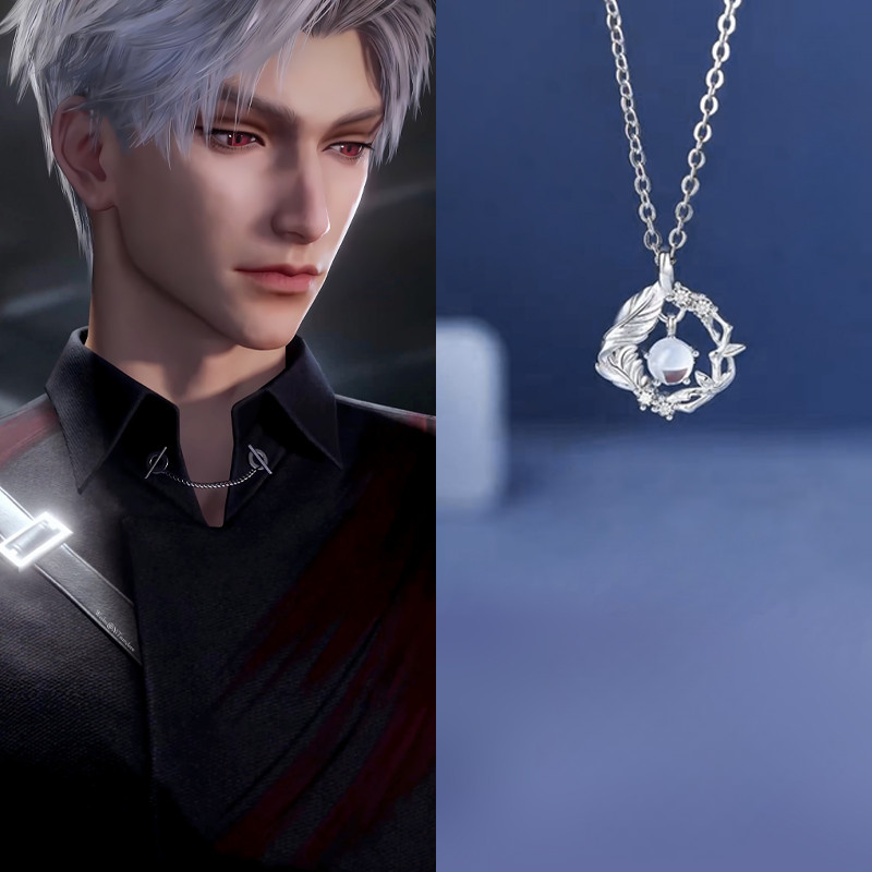 อะนิเมะเกม Love และ Deepspace สร้อยคอ Xavier Zayne Rafayel Sylus Beautys จี้หางชายหญิงแฟชั่นฮาโลวีนคอสเพลย์อุปกรณ์เสริม