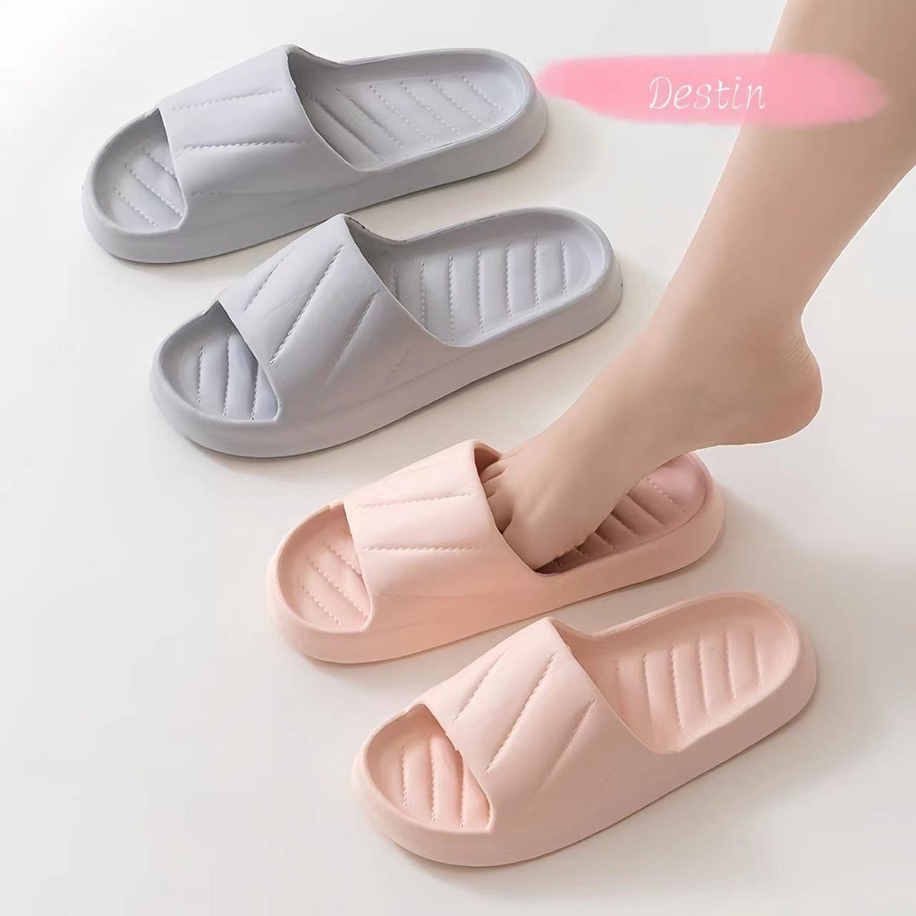 Destin🩰พร้อมส่งจากไทย🛒รองเท้าแตะ น้ําหนักเบา ที่ทนต่อการสึกหรอ แฟชั่นฤดูร้อน เหมาะสำหรับบ้าน (LT-310)