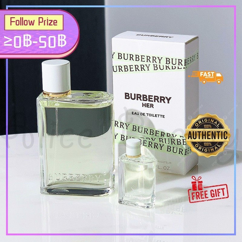 พร้อมส่ง Burberry Her Eau de Toilette 2022 NEW EDT 100ml น้ำหอมผู้หญิง