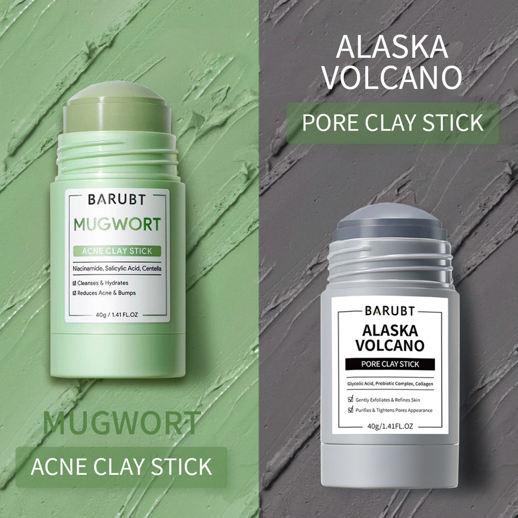 โกฐจุฬาลัมพา แท่งมาส์กดินที่ช่วยเรื่องสิว Niacinamide bright Clay mask มาส์กหน้ากระจ่างใสเพื่อผิวขาวกระจ่างใส