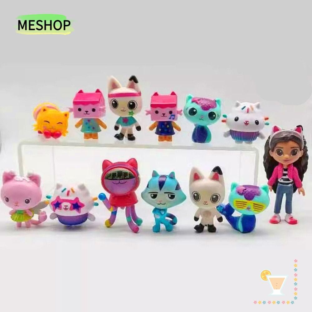 Me Gabby ตุ๊กตาของเล่นรูป, อะนิเมะน้ําเล่นการ์ตูนตุ๊กตา,น่ารัก PVC ตุ๊กตาเครื่องประดับสะสมตุ๊กตา