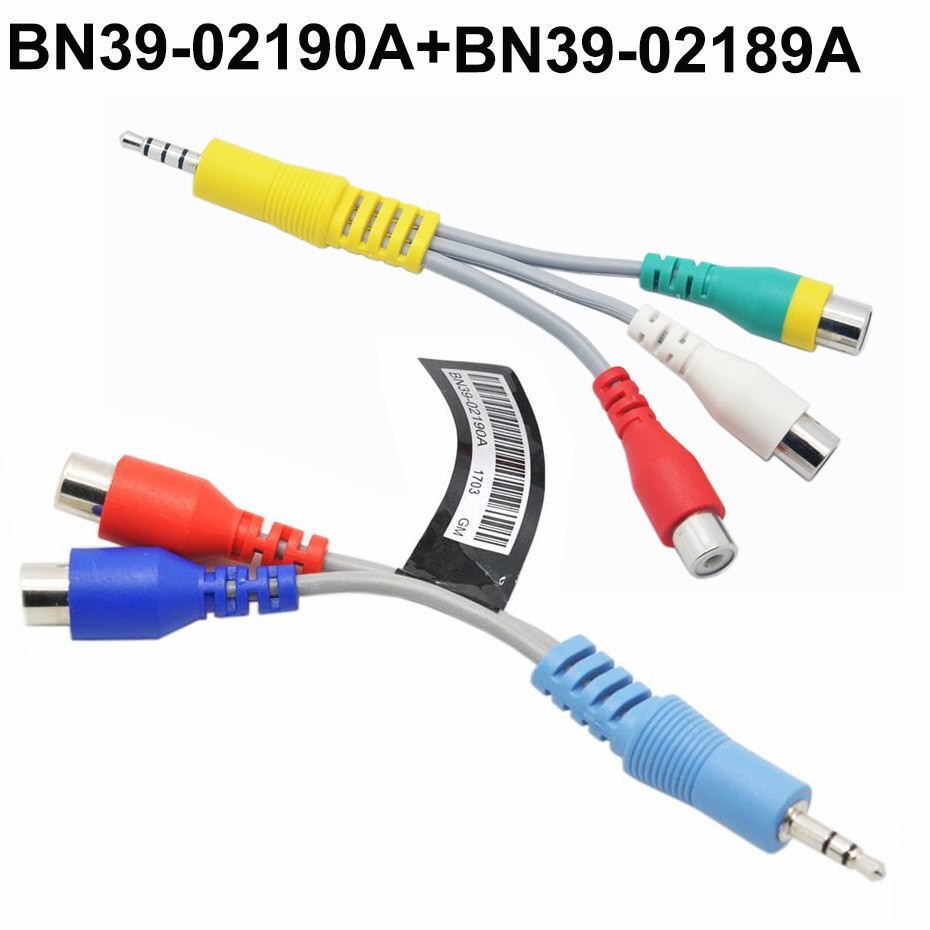 สําหรับ Samsung เพศสาย BN39-02189A DC ถึง RCA AV อะแดปเตอร์ BN39-02190A อะแดปเตอร์ AC อะแดปเตอร์สําหรับ Samsung 4K TV