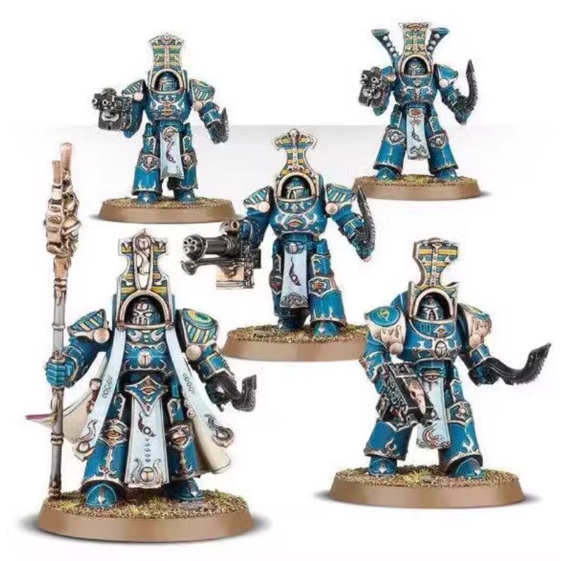 Thousand Sons SCARAB OCCULT TERMINATORS Unpainted Resinscopic รุ่น E392