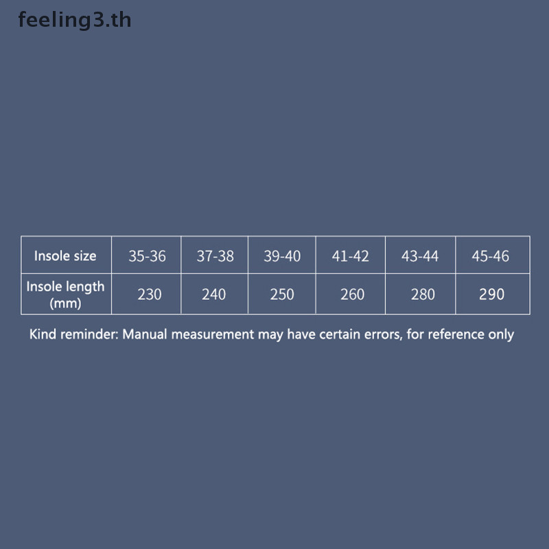 { Feeling3.th } High Elasticity Latex Sport Insoles Soft Shoe Pads Arch Support Orthotic Insoles Breathable Deodorant Shock Absorption Cushion.