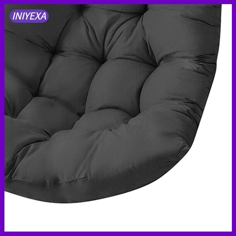 [Iniyexa] เบาะรองนั่งเก้าอี้ไข่กันน้ําหวายหวายหวาย, Thicken Leisure Garden Patio แขวนเก้าอี้ไข่ Pad - รูปที่ 2