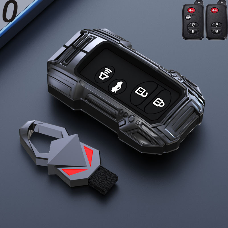 สําหรับ Toyota Altis 2.0v Camry 3.5 Vena Land cruiser Prado 2010 สังกะสีอัลลอยด์ฝาครอบกุญแจซิลิโคน Key Casing Key Case