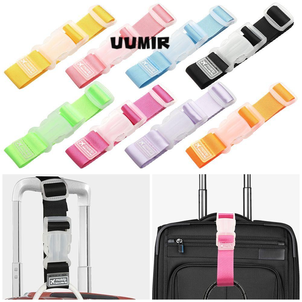 UUMIR สายรัดไนลอนกระเป๋ารักษาความปลอดภัยแบบพกพาอุปกรณ์เครื่องบินเข็มขัดกระเป๋า