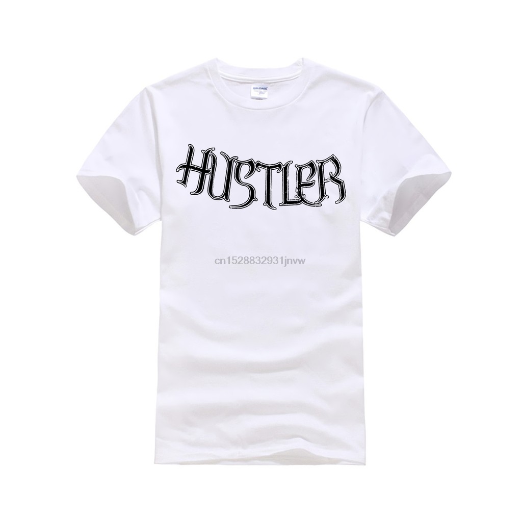 ฤดูร้อนใหม่ผู้ชาย Casual พิมพ์เสื้อยืดแฟชั่น Hustler Men T เสื้อ Hustler
