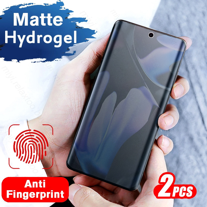 VivoT3 T3Lite T3Pro T2Pro 2 ชิ้น Matte Frosted Soft Hydrogel ฟิล์มสําหรับ vivo T3 T2 Pro Lite 4G T3x