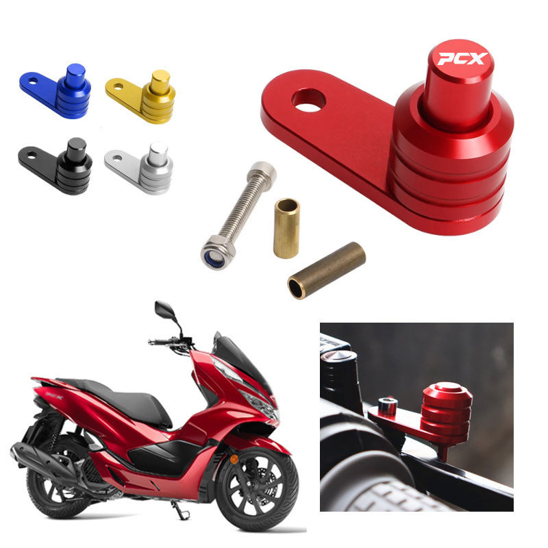 สําหรับ Honda PCX125 PCX150 PCX160 PCX 160 PCX 150 PCX 125 รถจักรยานยนต์เบรค Lever ปุ่มที่จอดรถกึ่งอ