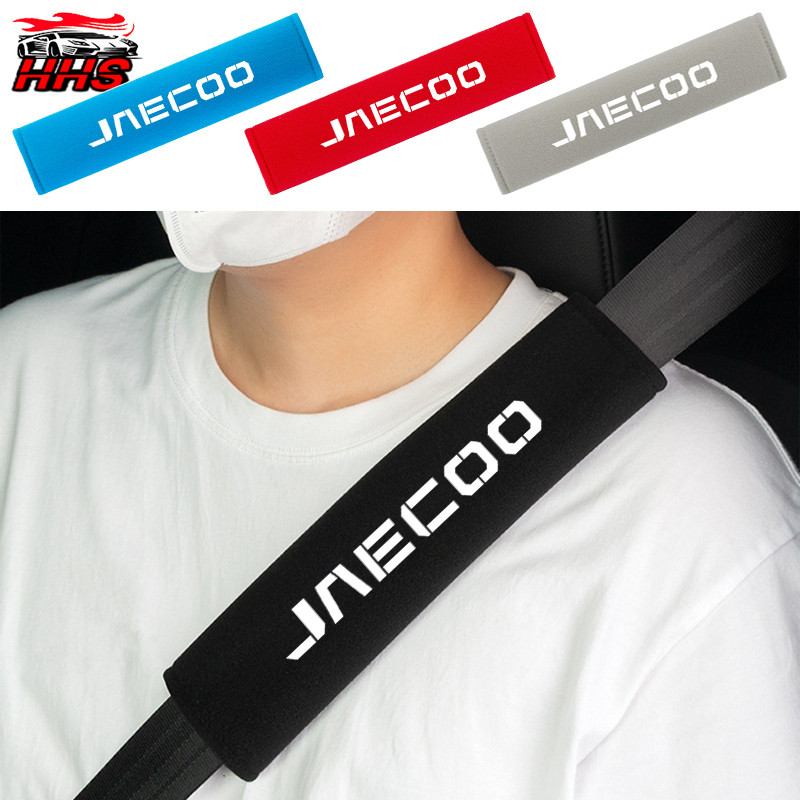 2 ชิ้น Jaecoo J7 รถเข็มขัดนิรภัยไหล่ Pad Plush Seatbelt ฝาครอบความปลอดภัยเข็มขัดนิรภัยตกแต่งฝาครอบป้องกันสําหรับ JAECOO J7 J8 J6 J5 7 6 5 EV