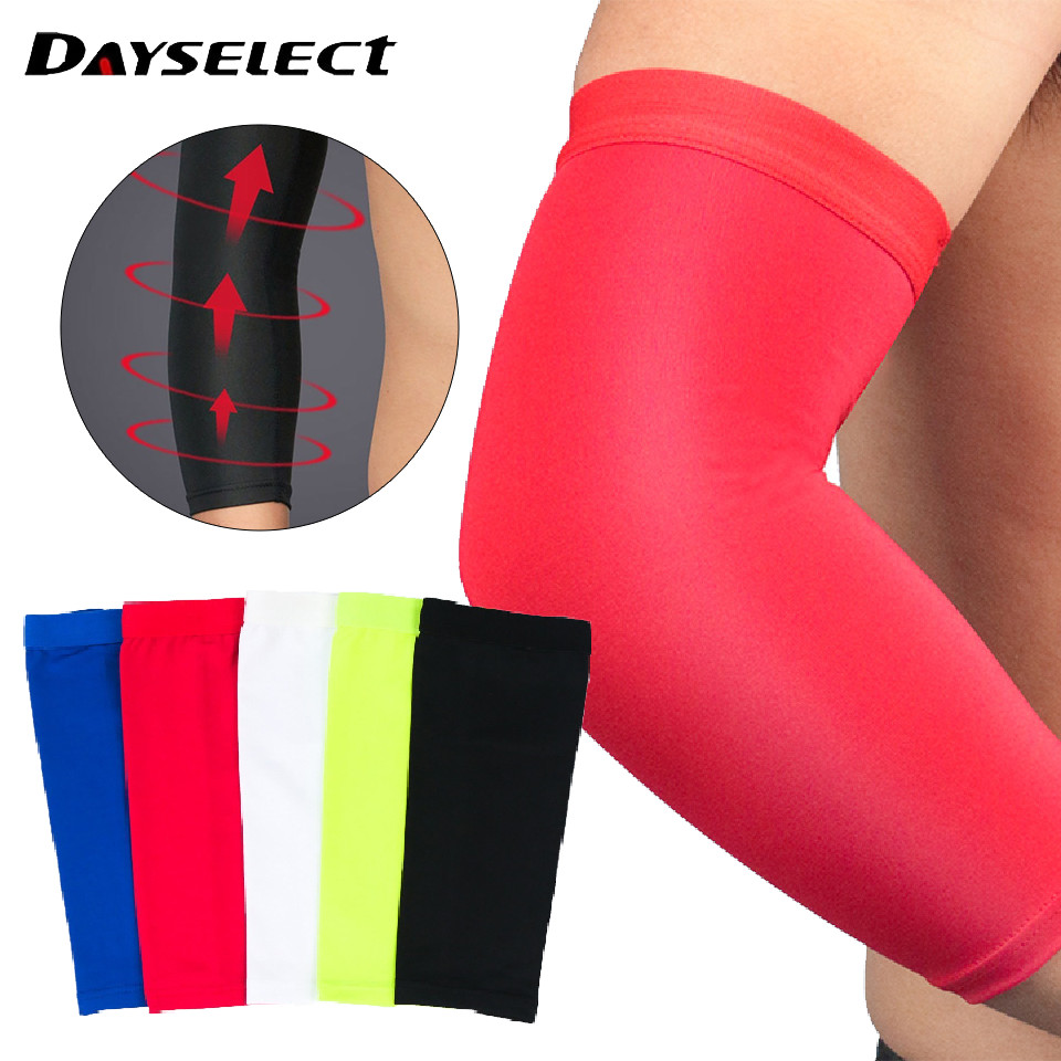 Aolikes 1 ชิ้นซิลิโคน Antiskid Strip Elbow Brace กีฬาฟิตเนสยืดหยุ่น Breathable Arm Guard