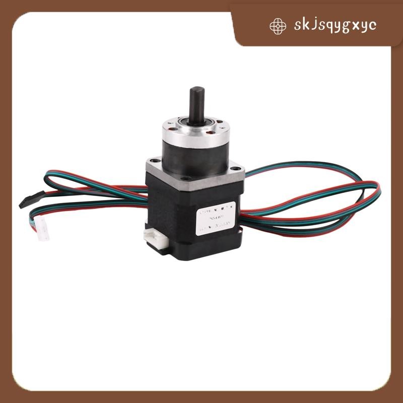 skjsqygxyc4-Lead Nema17 Stepper Motor 42 Motor Extruder Gear Stepper Motor Ratio 5.18:1 เกียร์ดาวเคร