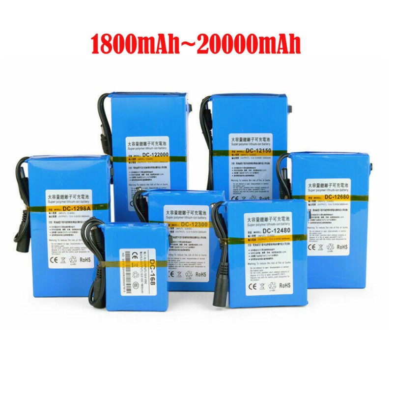 จำนวนมาก DC 12โวลต์ Li-Ion แบตเตอรี่แพ็ค DC 168 1.8Ah DC 1298A ที่มีเครื่องชาร์จ