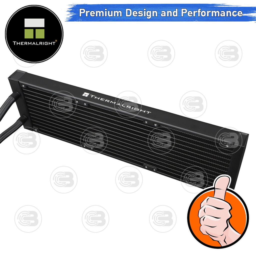 [CoolBlasterThai] Thermalright FROZEN WARFRAME X 360 BLACK (FANLESS) AIO Liquid CPU Cooler (AM5/LGA1851 Ready) ประกัน...