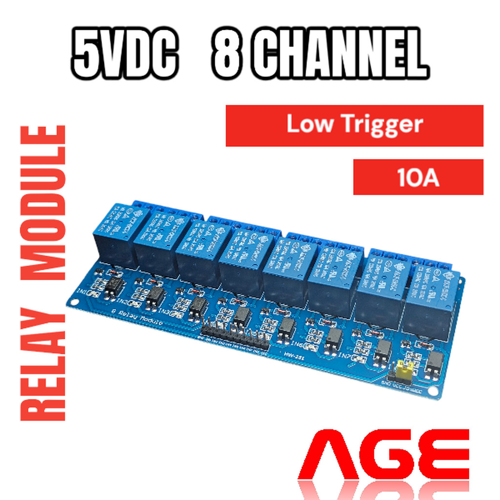 Relay Module 5V 8 Channel Isolation control Relay Module Shield 250V 10A