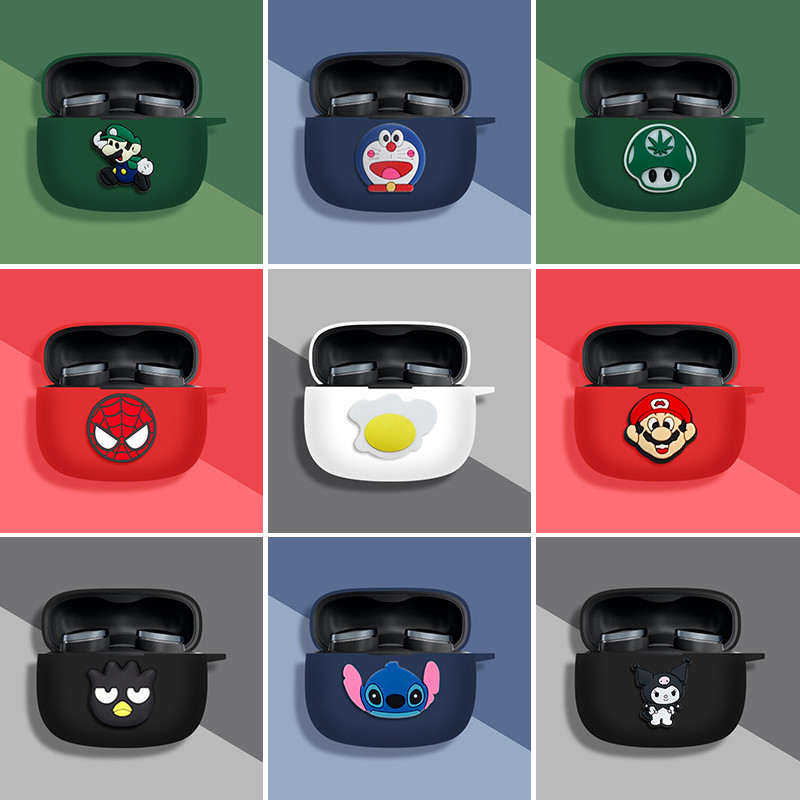 For Bowers & Wilkins PI8 Case Cartoon Silicone Soft Case Bowers & Wilkins PI6 Shockproof Shell Cute 