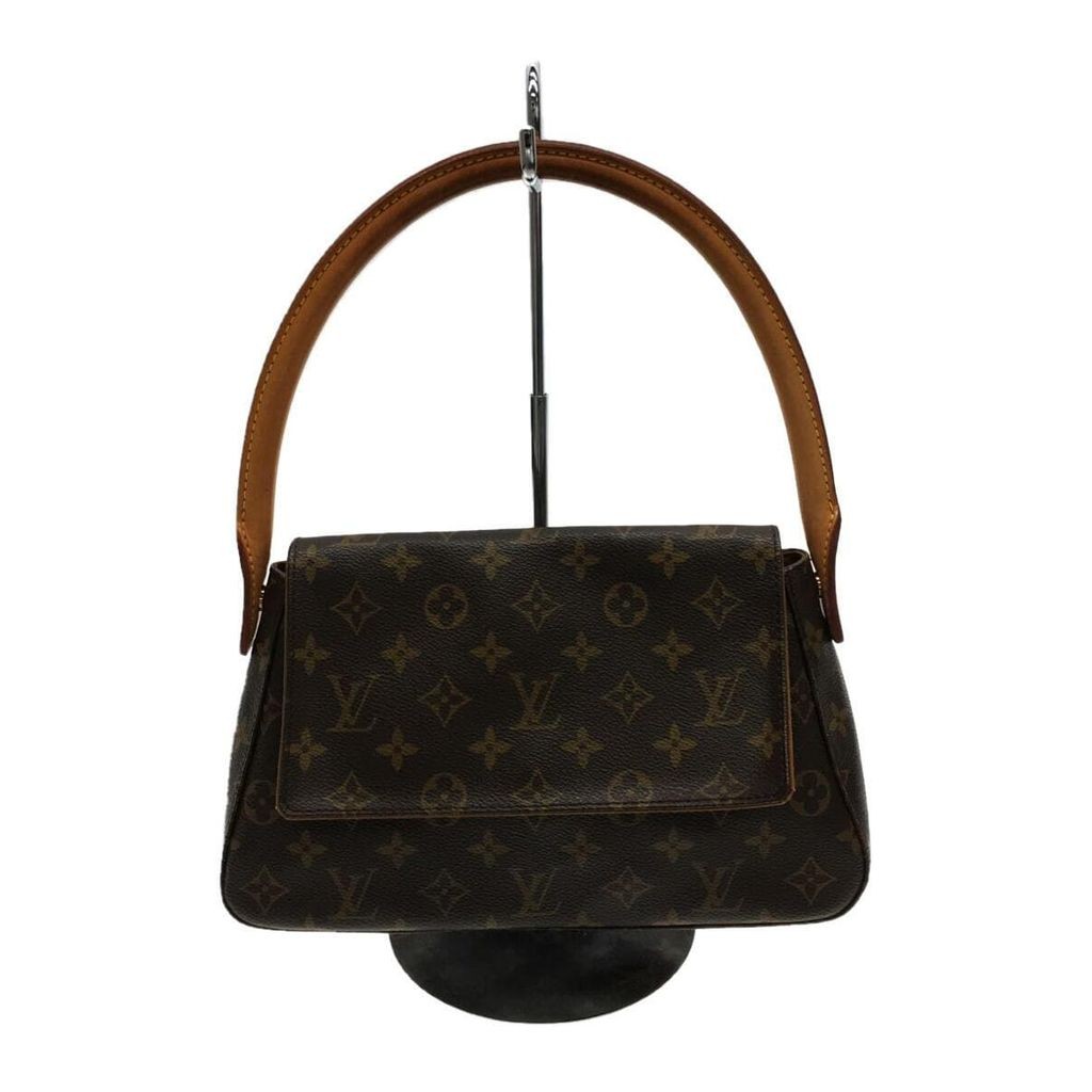 LOUIS VUITTON Handbag Monogram Looping Brown PVC Patterned all over Direct from Japan Secondhand 233