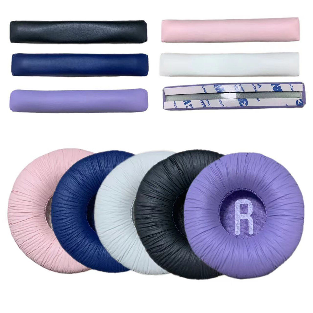 แผ่นรองหูฟังโฟมทดแทนสําหรับเบาะรองนั่ง, ชุดหูฟังหูฟัง, แผ่นรองหูฟัง 70 มม., Tune600, T450, T450BT, T