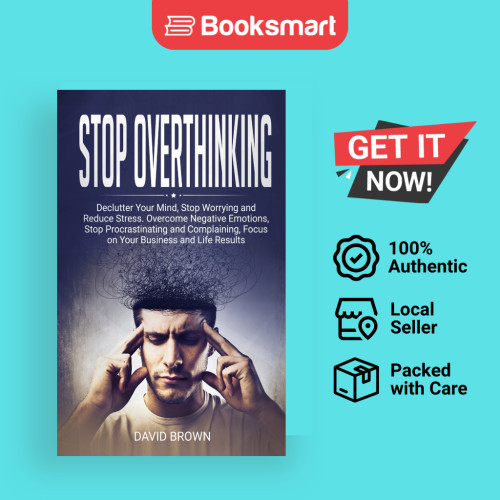 Stop Overthinking - ปกอ่อน - อังกฤษ - 9781801205993