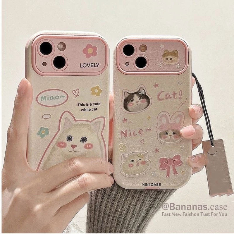 หมีน่ารักคู่เคสโทรศัพท์สําหรับiPhone 16 15 14 13 12 11 Pro Max X Xr XsMax 7 8 Plus SE2020