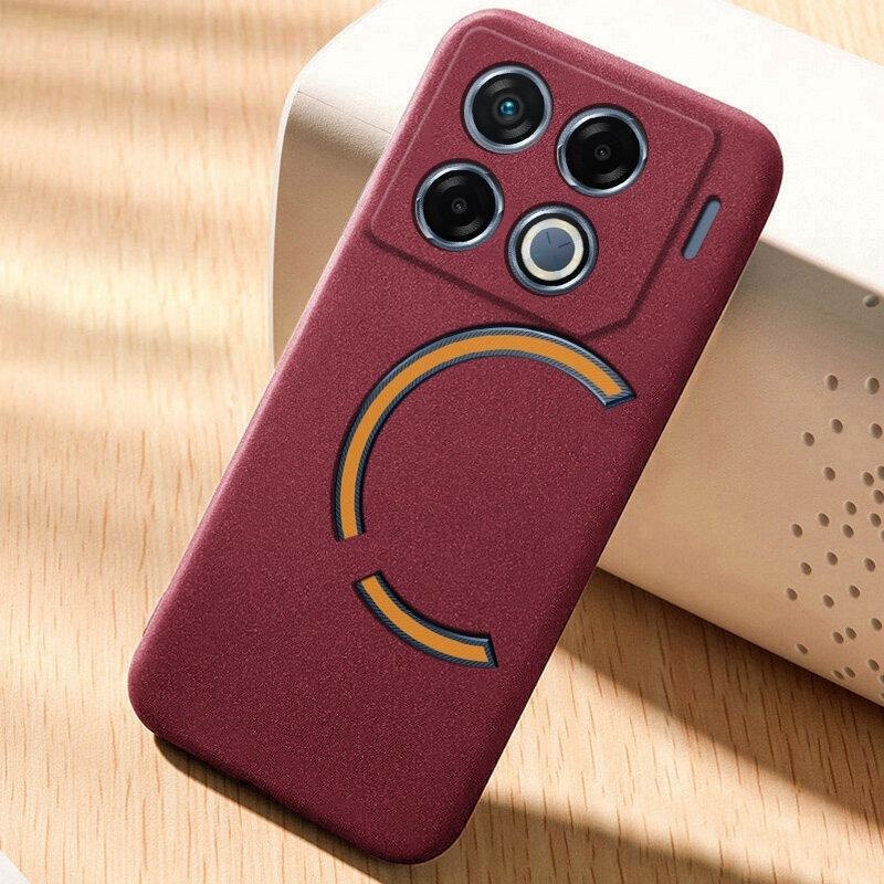 สําหรับ Infinix GT 20 Pro 20Pro X6871 GT20Pro InfinixGT20pro Soft TPU กรณีป้องกันลายนิ้วมือซิลิคอนปกหลังทราย Matte ยางเคสโทรศัพท์ - รูปที่ 6