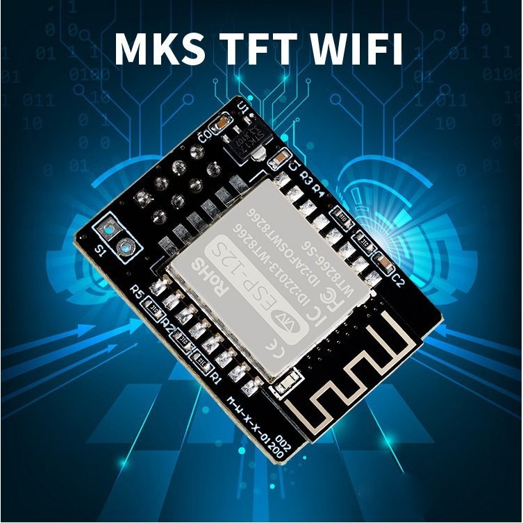 🍀3D printer accessories MKS TFT mobile APP network control, LCD touch screen wifi module