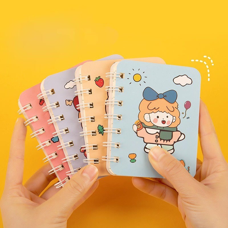 สมุดโน๊ตการ์ตูน เล่มเล็ก มีหลายแบบ พร้อมส่ง