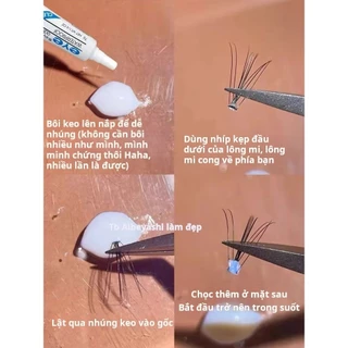 🌟พร้อมส่ง🌟EYE กาวติดขนตาปลอม แห้งเร็ว แข็งแรง โปร่งใส ไร้รอยต่อ ติดขนตาง่าย ติดทน โต้ลมได้