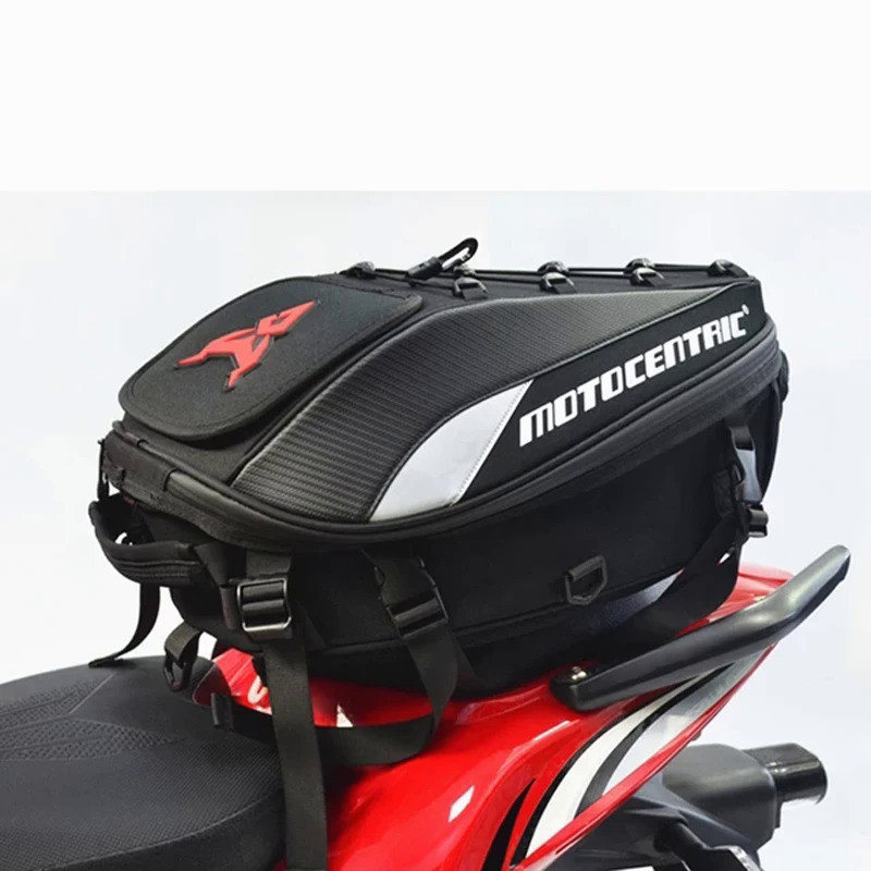 Motocentric Motorcycle High Capacity 37L Rider Backpack Multi-functional Rear Motorcycle Rear Seat B