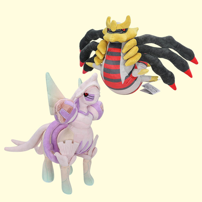 26 ซม.-32 ซม.ตุ๊กตา Palkia Legends เงา Giratina อะนิเมะตุ๊กตานุ่มตุ๊กตาสัตว์ของเล่นเด็กกระเป๋า Monster พัดลมของขวัญวันเกิด