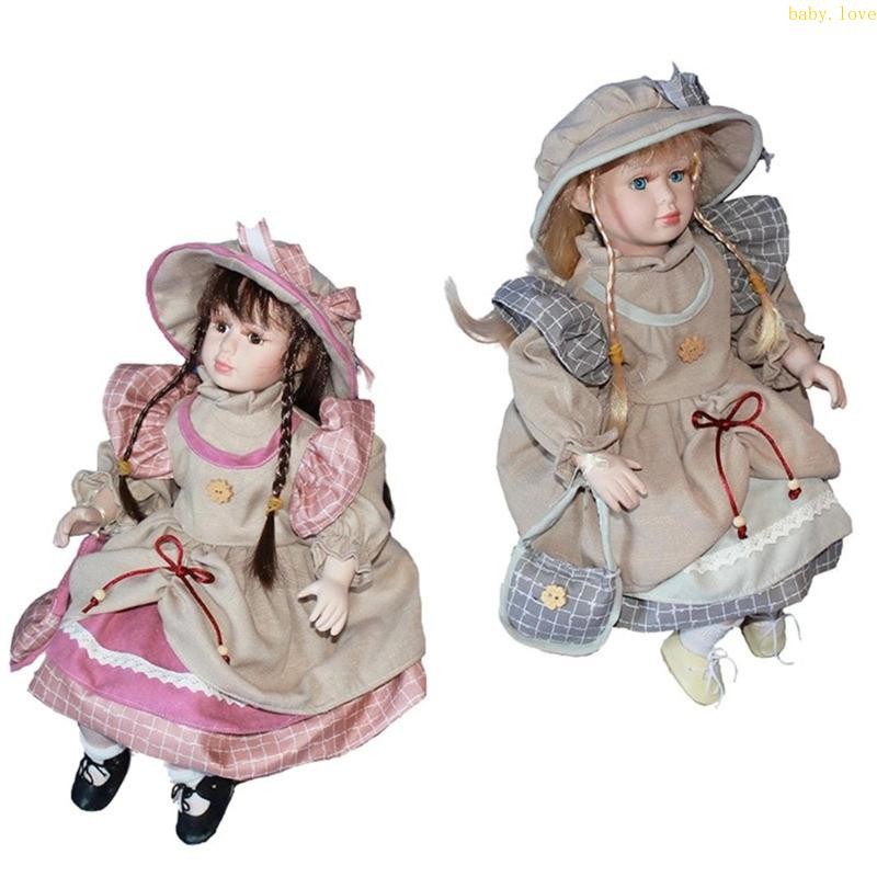 Blove* Collectible Victorian Doll Porcelain Doll Princess Dress Up Reborns Doll DelicateRealistic Do