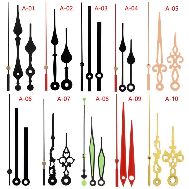 [100ประเภท]นาฬิกาแขวนนาฬิกาโลหะอุปกรณ์เสริมนาฬิกามือหัตถกรรมชุดมือที่เรียบง่ายมือ-12