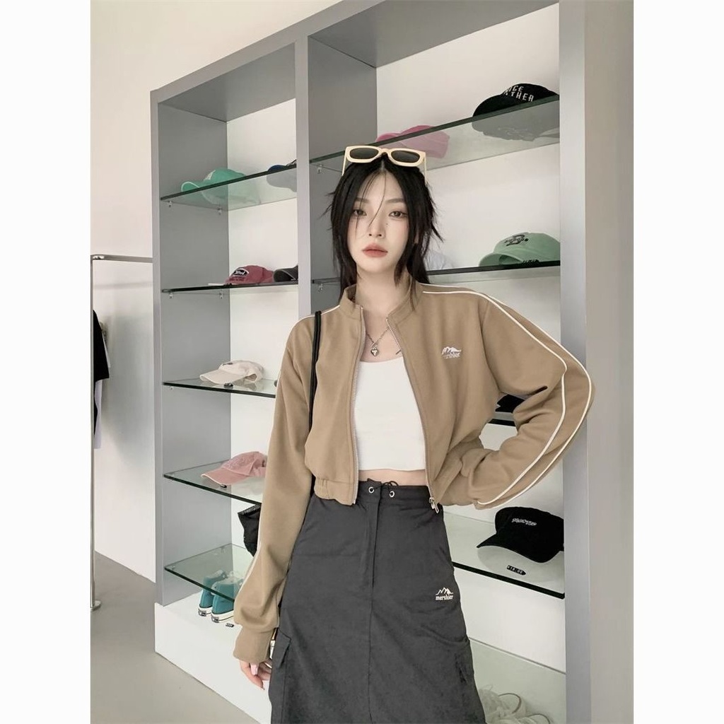 เสื้อแจ็คเก็ต หล่อ ด้านนอก สวมใส่ เกาหลี ลําลอง
