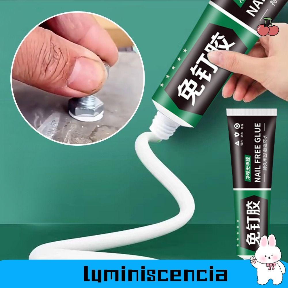 กาวเหลว LUMINESCIA, กาวแก้วแห้งเร็วโลหะหินอ่อน, กาวซีลแลนท์บอนด์ที่แข็งแกร่งที่แข็งแกร่งที่แข็งแกร่งเป็นพิเศษ Duable ของตกแต่งบ้าน