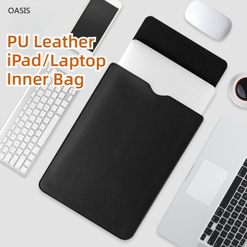 Laptop Case Notebook Sleeve for 13 นิ้ว ถึง 16 นิ้ว Size Notebook - หนัง PU & Waterpoof