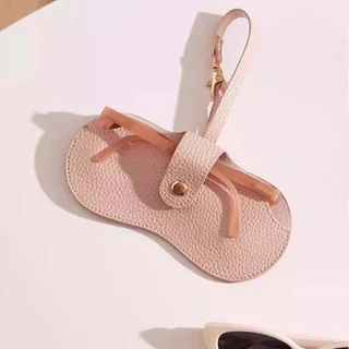 Glasses bag กระเป๋าแว่นตาแบบตะขอ ซองแว่นตาหนัง กระเป๋าใส่แว่นตาสไตล์ใหม่ ป้องกันแว่นตา แบบพกพา วัสดุ PU