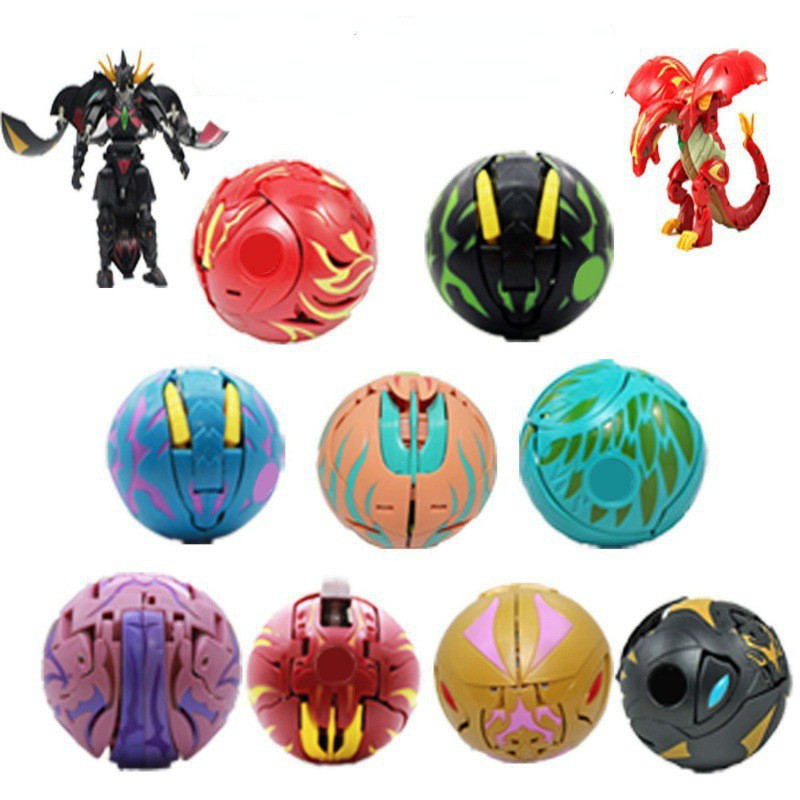 [ต้นฉบับ] คุณภาพสูง Bakugan Brawlers Battle Vestroia Gundalian Invaders Unicorn Action Figure Deformable Christmas Fight ของเล่นสําหรับเด็กพร้อมสต็อก