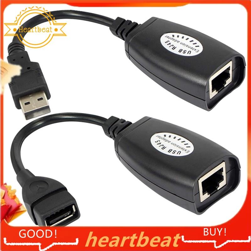 USB to RJ45 RJ 45 LAN Cable Extension Adapter Extender USB to Network Port เครื่องขยายสัญญาณ