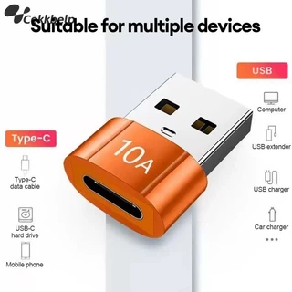 อะแดปเตอร์แปลง USB Type-C Type-C เป็น USB 3.0 10A ชาร์จเร็ว สําหรับแฟลชไดรฟ์ เมาส์ และจอยเกม
