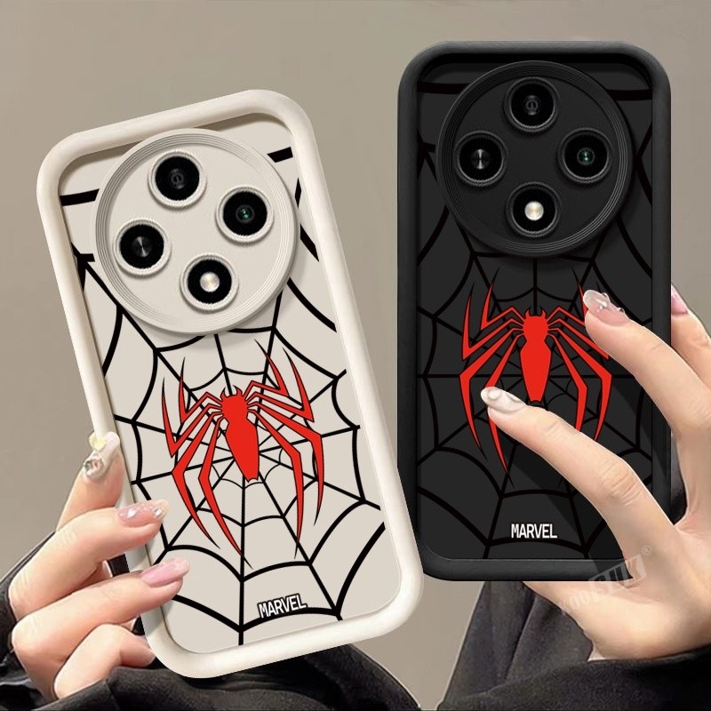 เคสโทรศัพท์มือถือ ซิลิโคนนุ่ม ลายอะนิเมะสไปเดอร์แมน สําหรับ Xiaomi Redmi 14C 4G