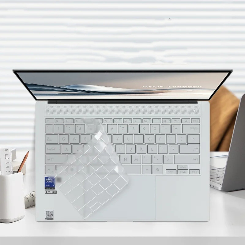 TPU Laptop Keyboard Cover For ASUS ZenBook 14 Air UX5406S 14 inch 2024 For ZenBook 16 Air AMD UM5606