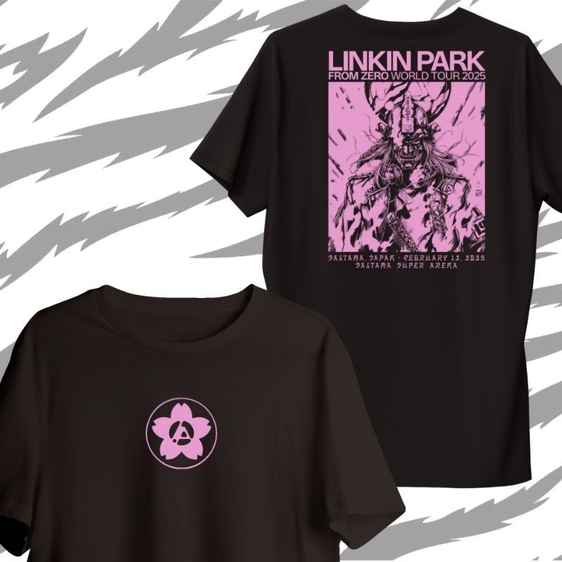 NEW เสื้อยืด Linkin Park คอนเสิร์ตญี่ปุ่น Linkin Park UNISEX TSHIRT