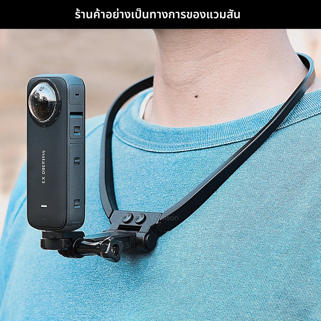 Vamson Mount สายคล้องมือสําหรับ Insta360 X3 GoPro Hero 11 10 9 DJI Osmo Action กล้อง Anti-shake เชือ
