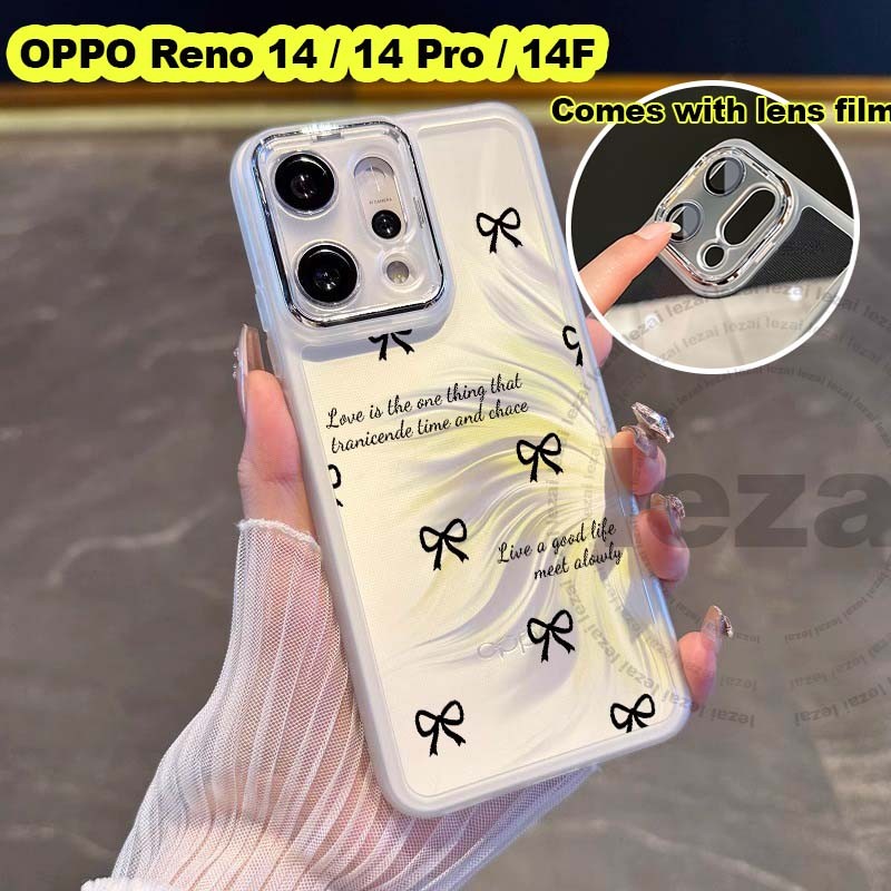 OPPO Reno 14 Pro 14F 5GเคสOPPO Reno14 Pro Reno14Pro Reno14F 5G 2025เคส กรณีนุ่มกันกระแทก Clear ความง