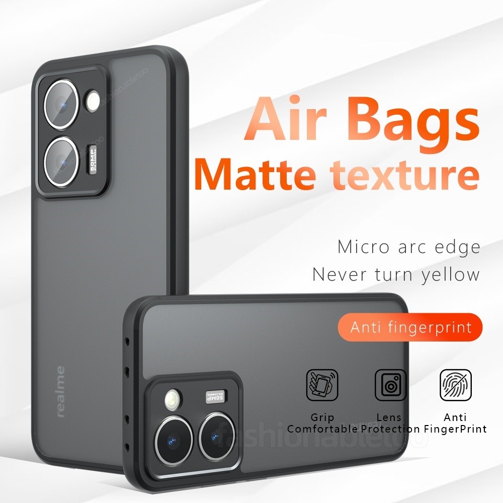สําหรับRealme P3 Ultra 5GปลอกสําหรับRealme P3 Ultra P 3 RealmeP3 Ultra RealmeP3Ultra 5G Matteผิวรู้ส